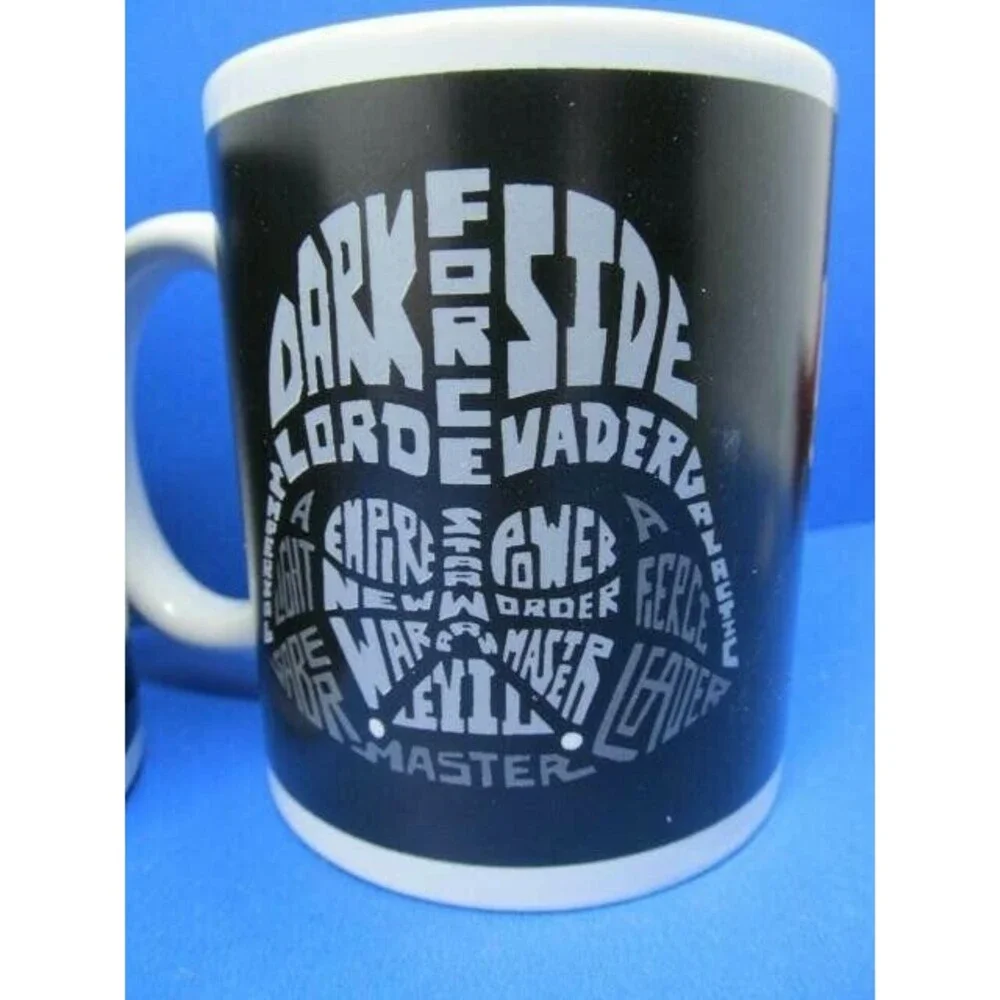 Star Wars Different Graphics Typography Collectible Gallerie Mugs Bundle of 4